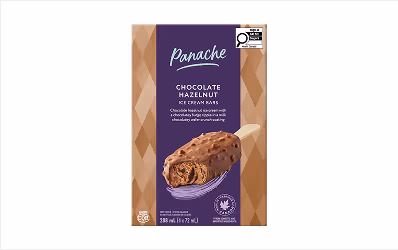 Box of Panache Chocolate Hazelnut Ripple Novelty Bar