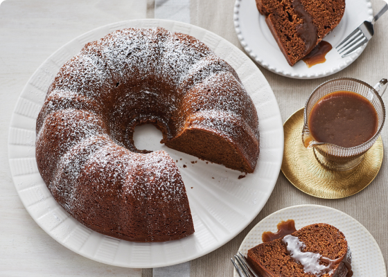 Gingerbread Bundt Cake