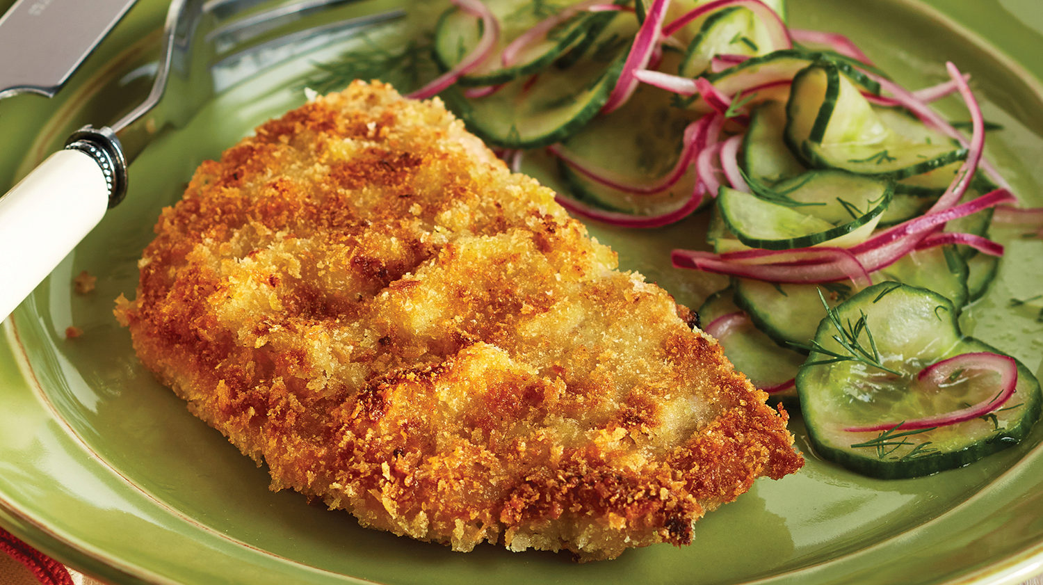 Cheater Schnitzel with Cucumber Salad - Sobeys Inc.