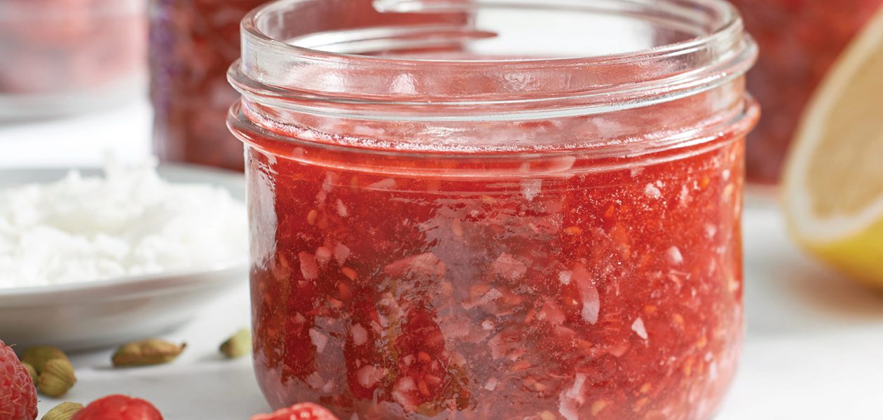 No-Cook Raspberry, Coconut & Cardamom Jam - Sobeys Inc.