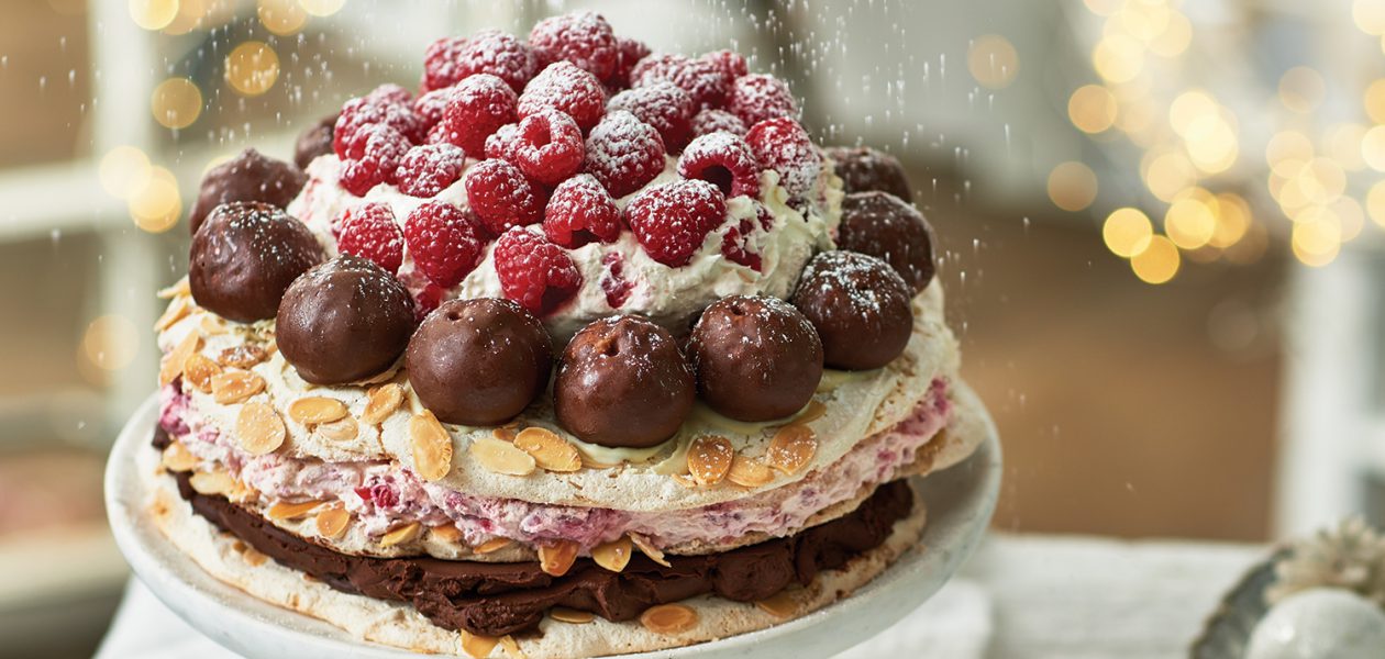 Almond Meringue & Chocolate-Raspberry Torte - Sobeys Inc.