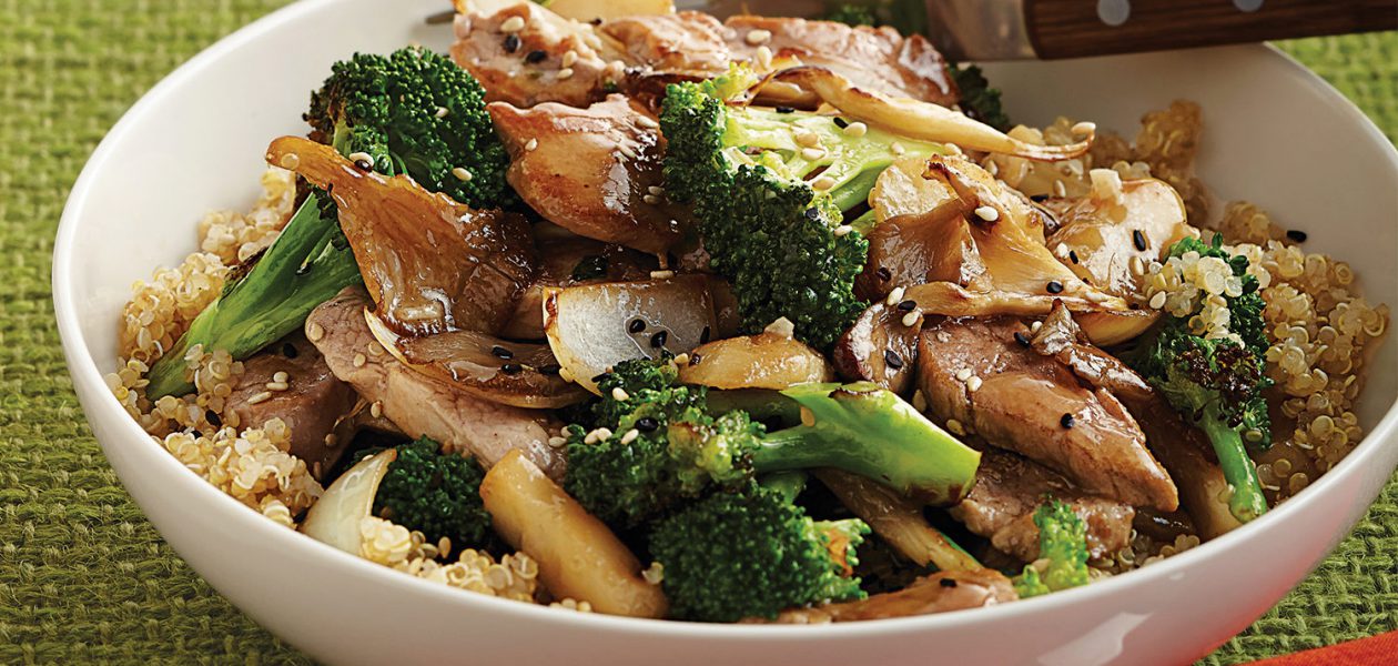 Pork Stir Fry With Broccoli Mushrooms Sobeys Inc