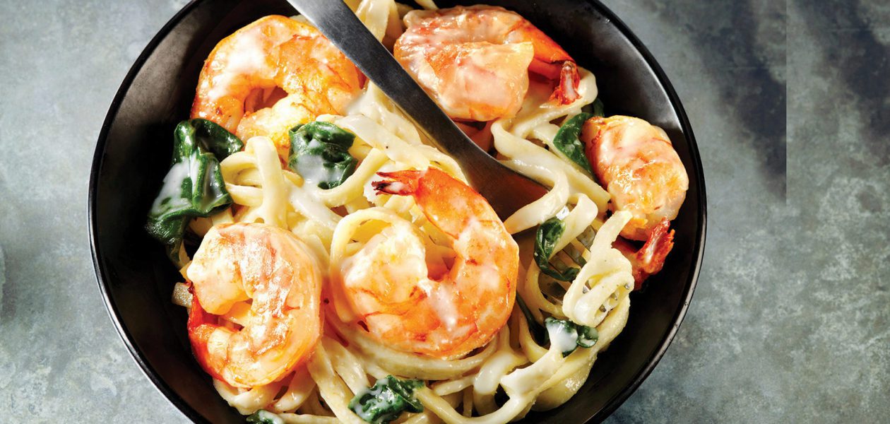 Alfredo Linguine With Shrimp Spinach Sobeys Inc