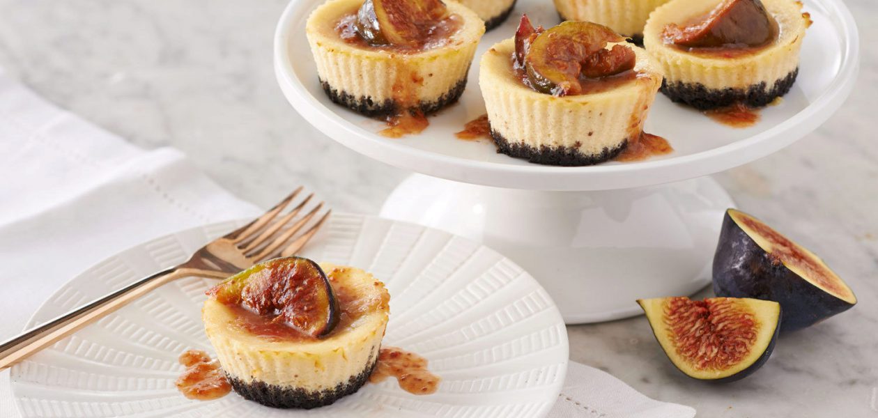 Goat Cheese & Ricotta Mini Cheesecakes With Honey Figs - Sobeys Inc.