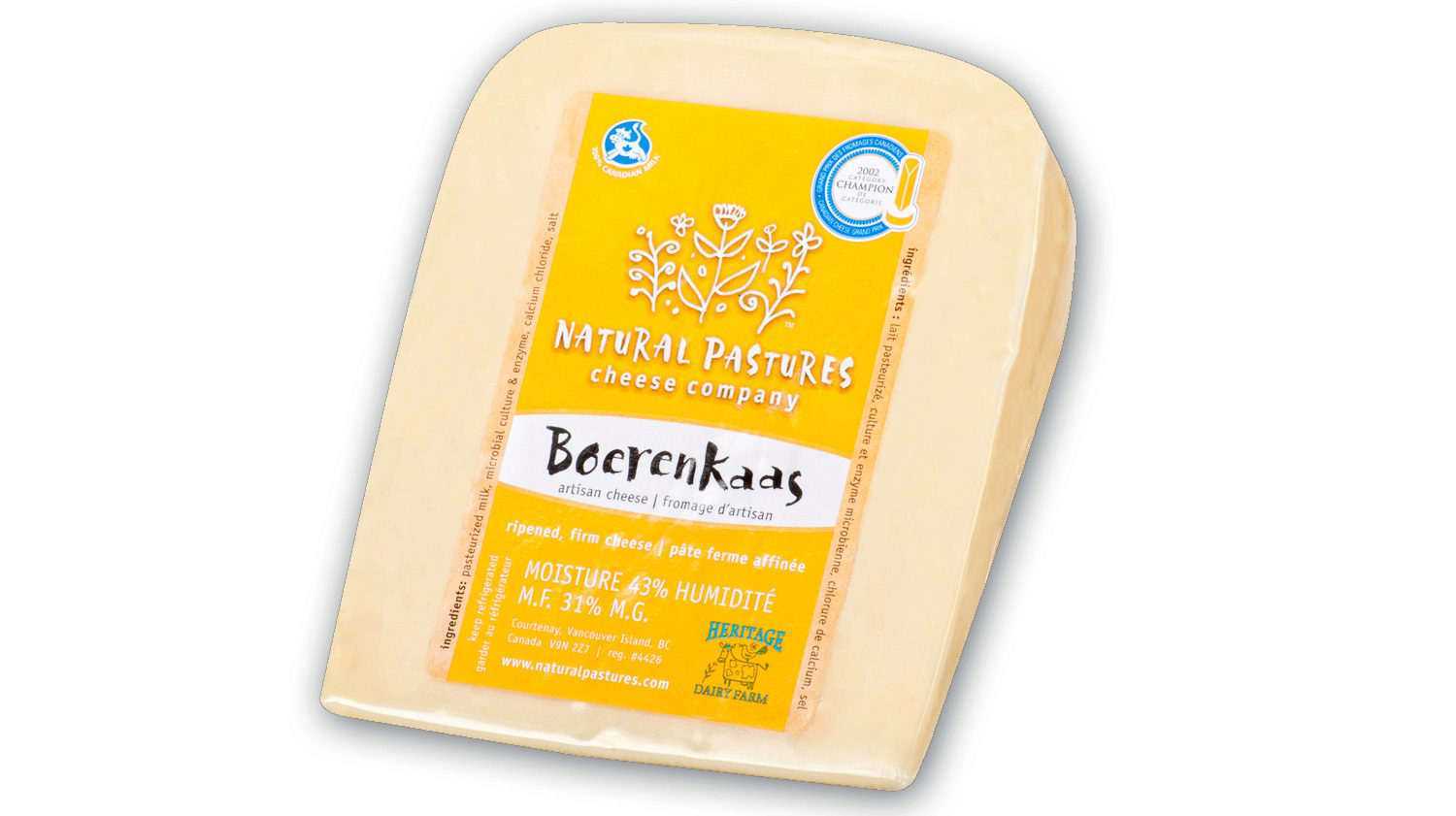 Natural Pastures Cheese Company - Sobeys Inc.