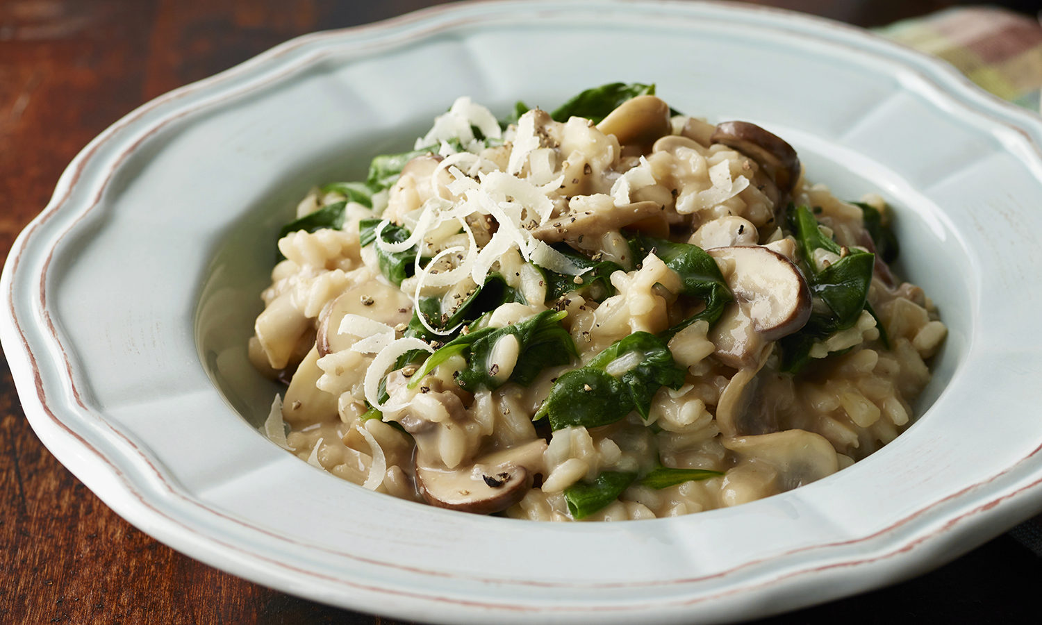 Forest Mushroom And Spinach Risotto Sobeys Inc