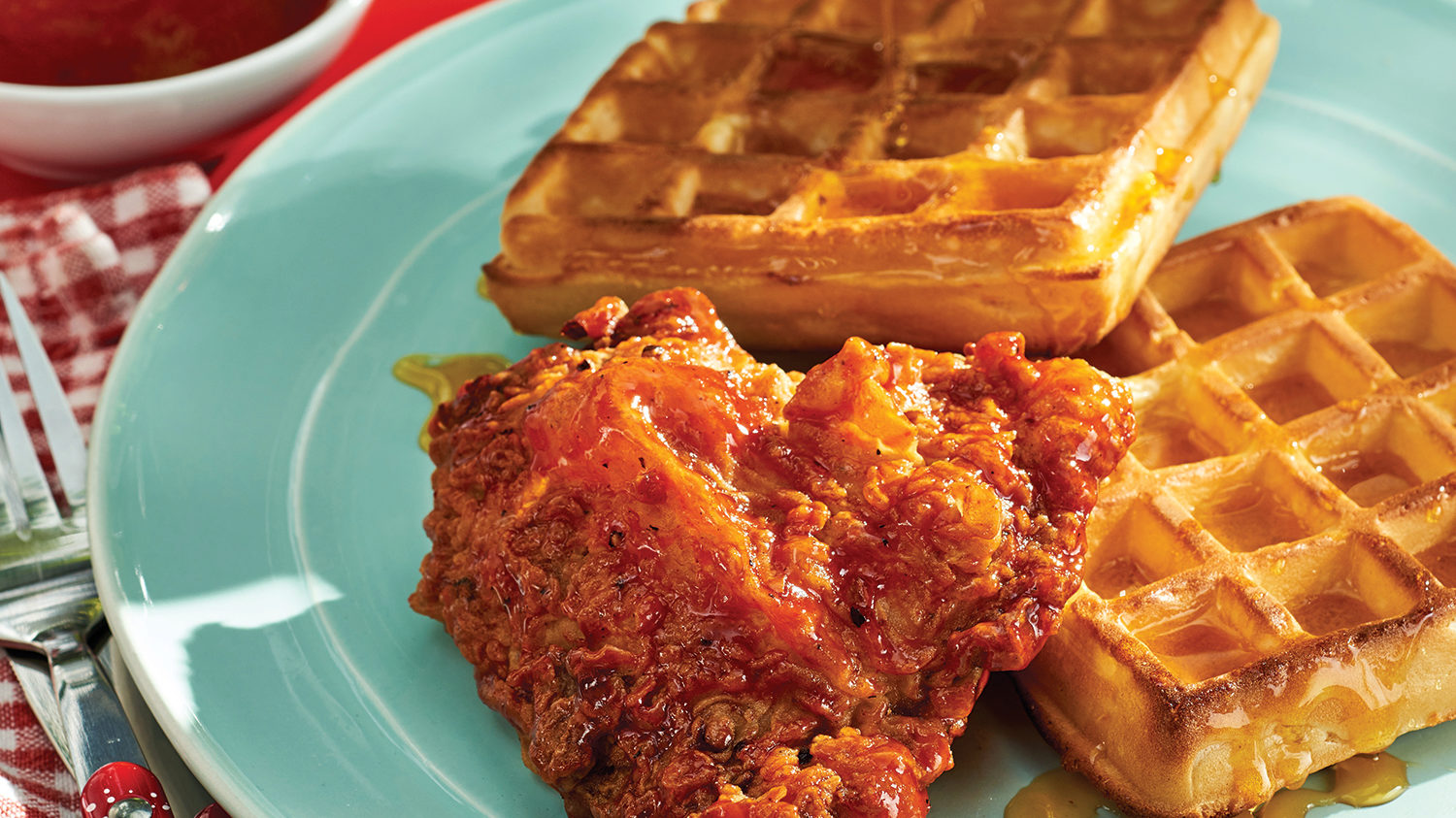 Maple Glazed Fried Chicken Waffles Sobeys Inc