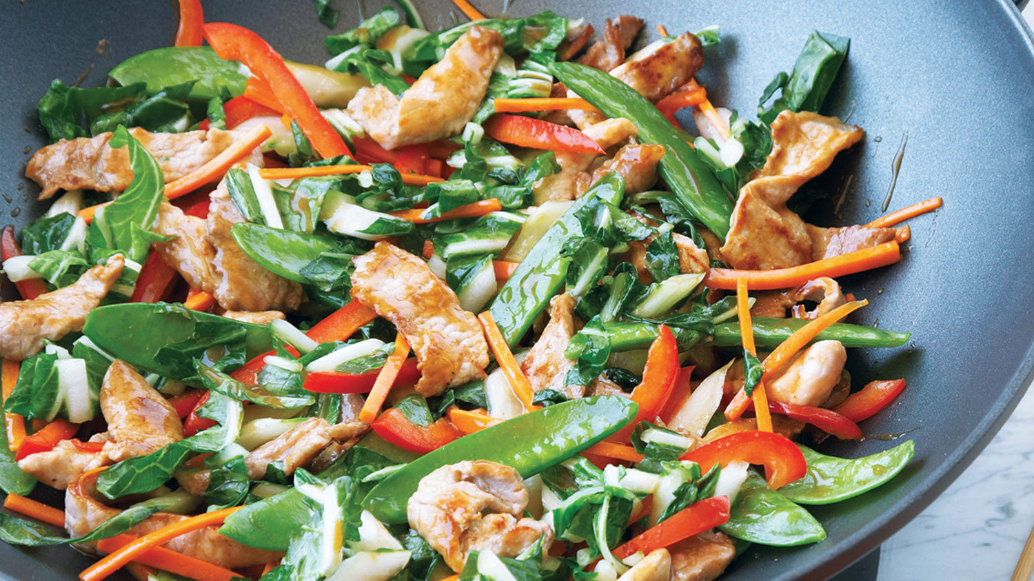 Teriyaki Chicken Stir Fry with GSI Camping Wok 