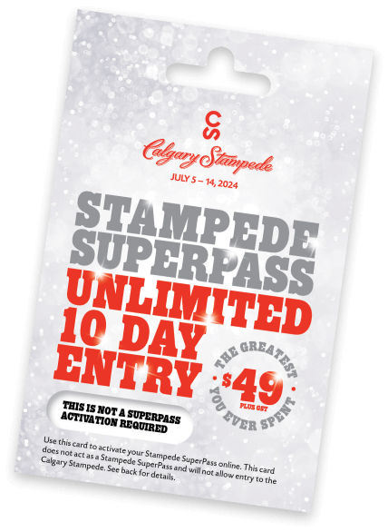 Stampede Superpass card