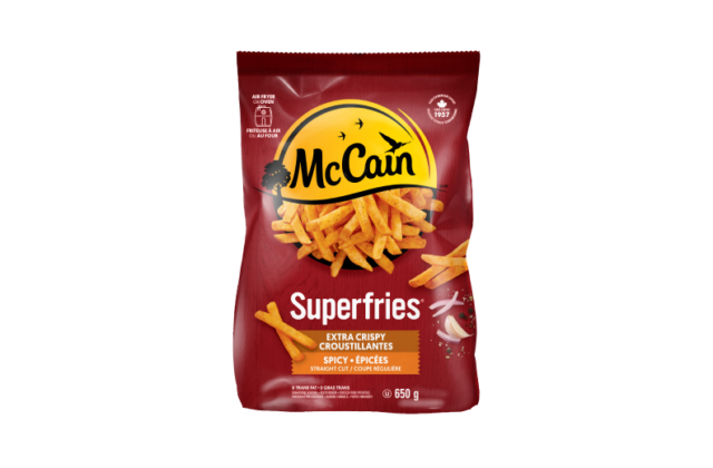 McCain® Superfries® Extra Crispy Spicy Straight Cut Fries