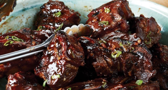 Asian style BBQ short ribs