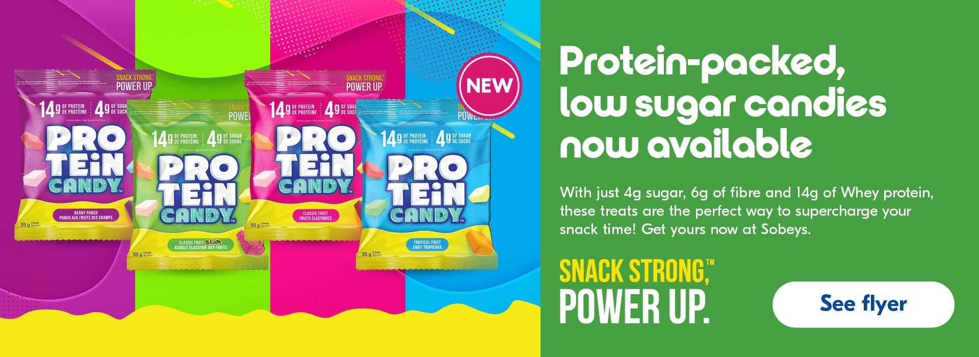 NEW! Snack strong