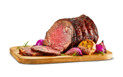 Easy carve prime rib roast