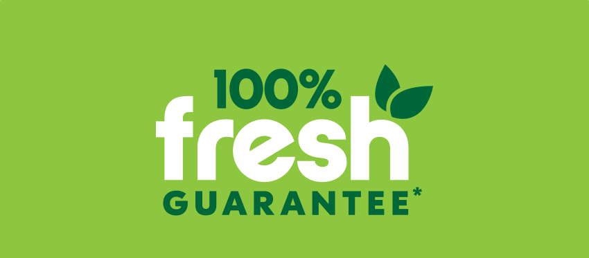 100% Fresh Guarantee