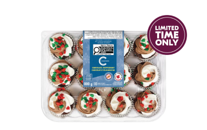 Mini-Peppermint Cupcake package