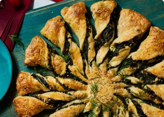 Spanakopita Twists