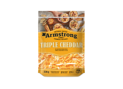 Armstrong Triple Cheddar Shredded Cheese 320g