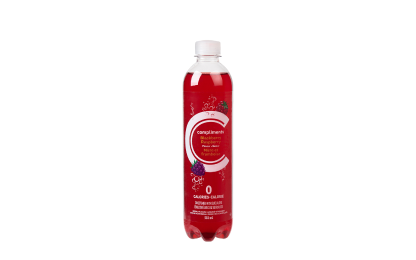 Bottle of Compliments Black Raspberry Sparkling Water