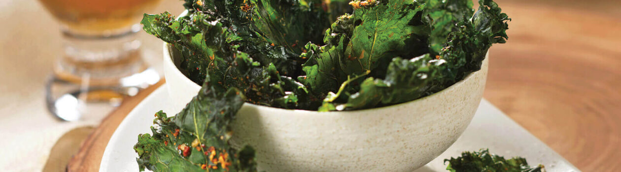 cajun spiced kale chips