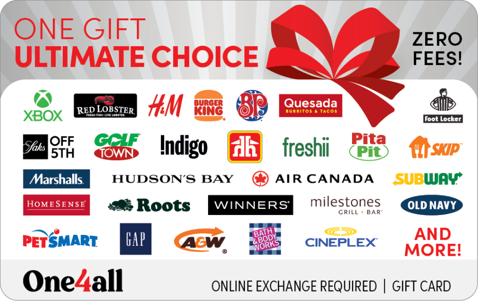 One for all gift card