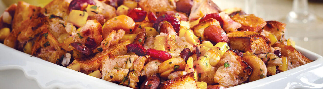 Festive Cranberry Nut Stuffing cropped