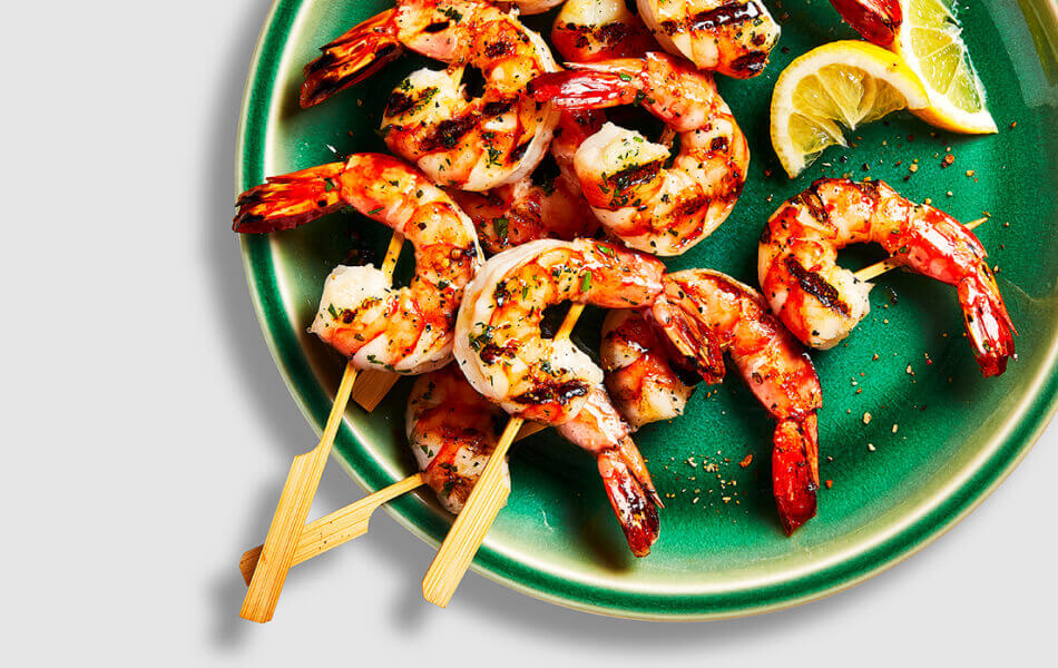 Marinated Shrimp Skewers