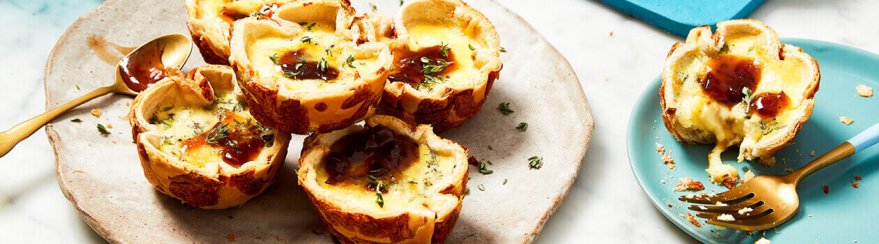 Mini French Onion Quiche