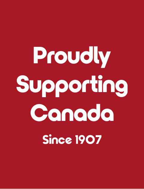 Proudly supporting canada