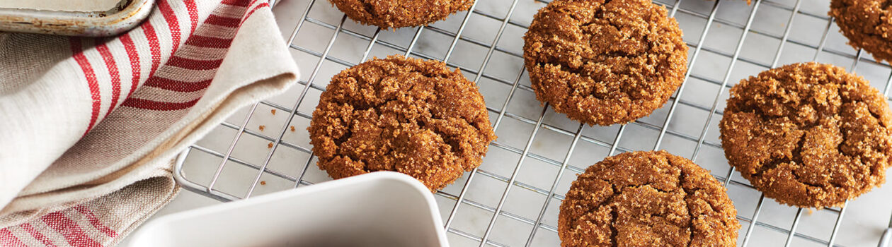 Recipe Chewy Ginger Molasses Cookies