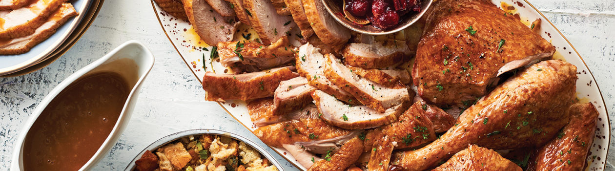 Classic Turkey with Onion and Sage Stuffing