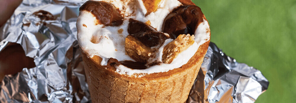 Recipe Sugar Cone Smores