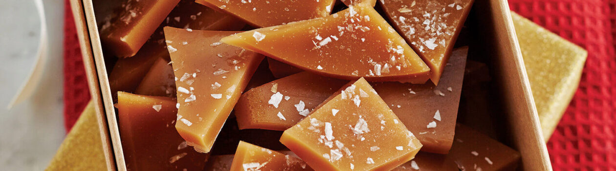 Salted Whiskey Butterscotch Hard Candies Sob