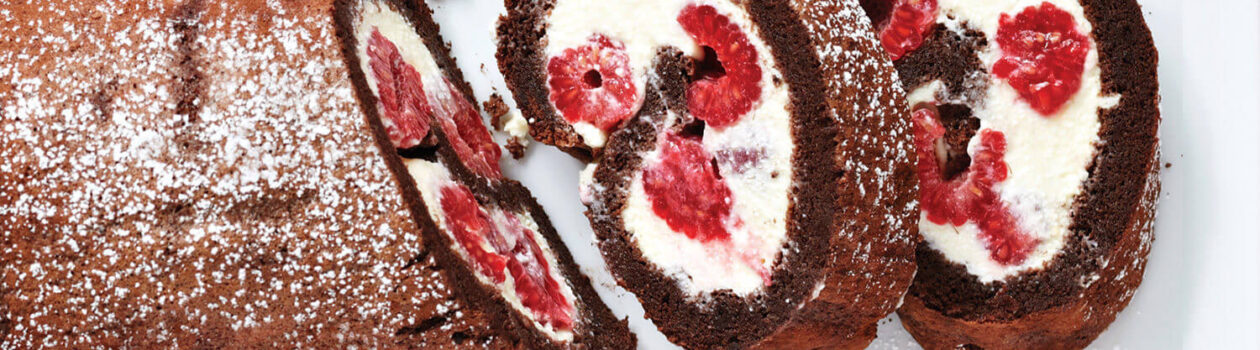 Chocolate Raspberry Roll