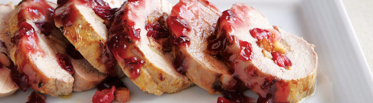 cranberry pork tenderloin port sauce