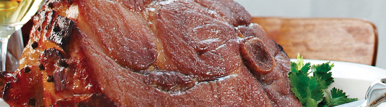 root beer glazed ham