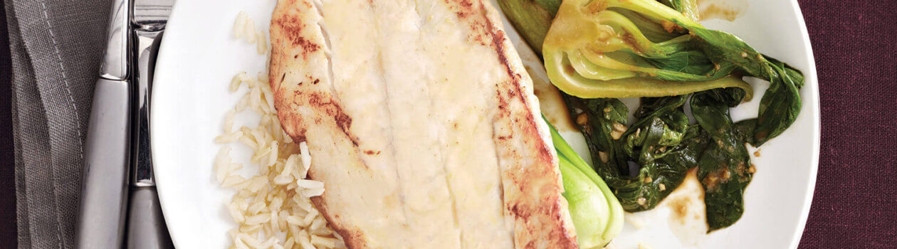 Soya Ginger Glazed Barramundi