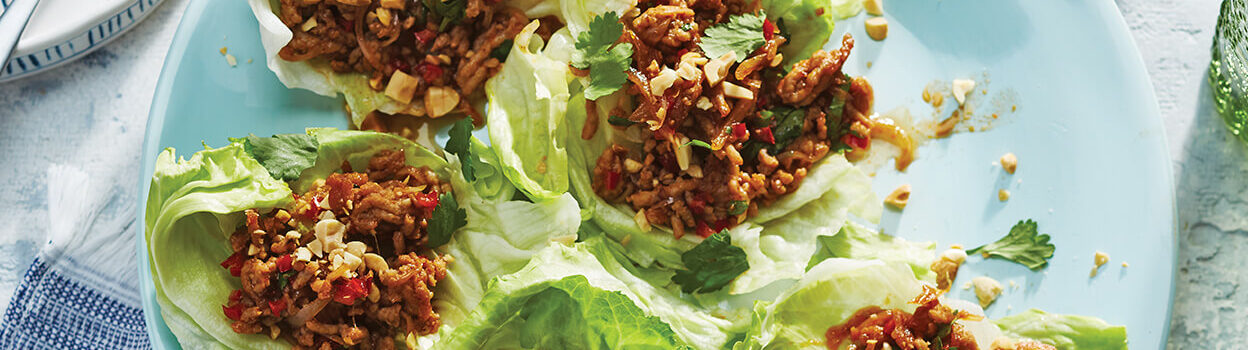 Creative GrilledChickenLettuceWraps