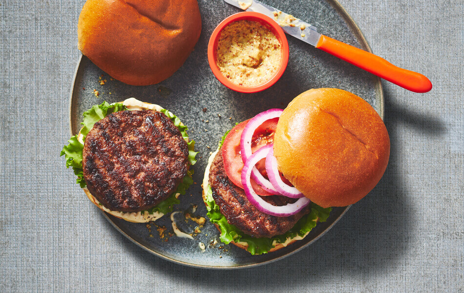 Plain Canadian Chuck Burger