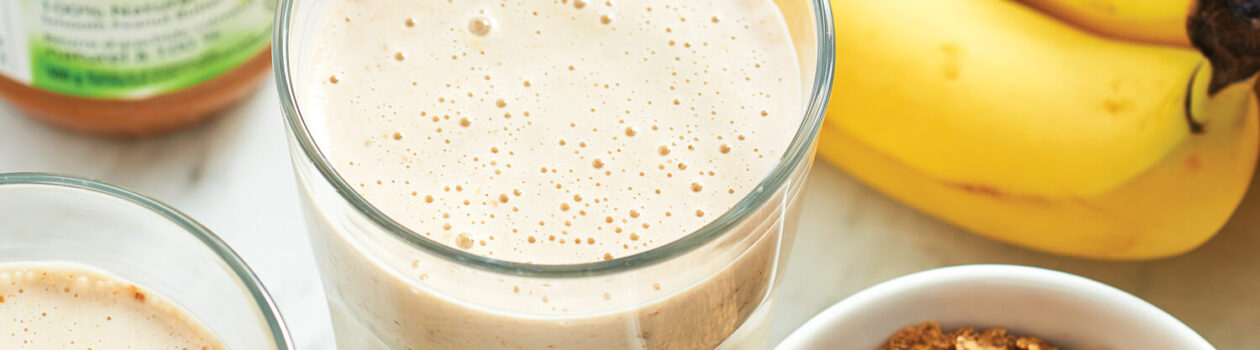 Recipe Peanut Butter Banana Bran Smoothie A