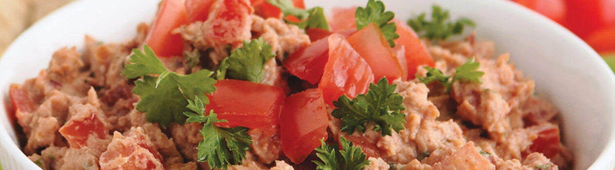 Smokey Bacon Tomato Bean Dip cropped