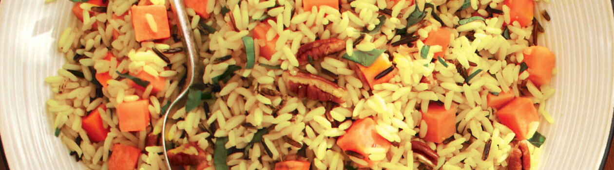 sweet potato rice pilaf