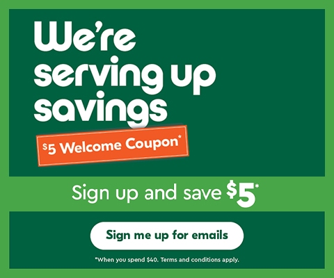 We are serving up savings