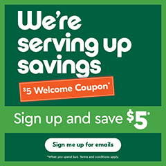 We are serving up savings